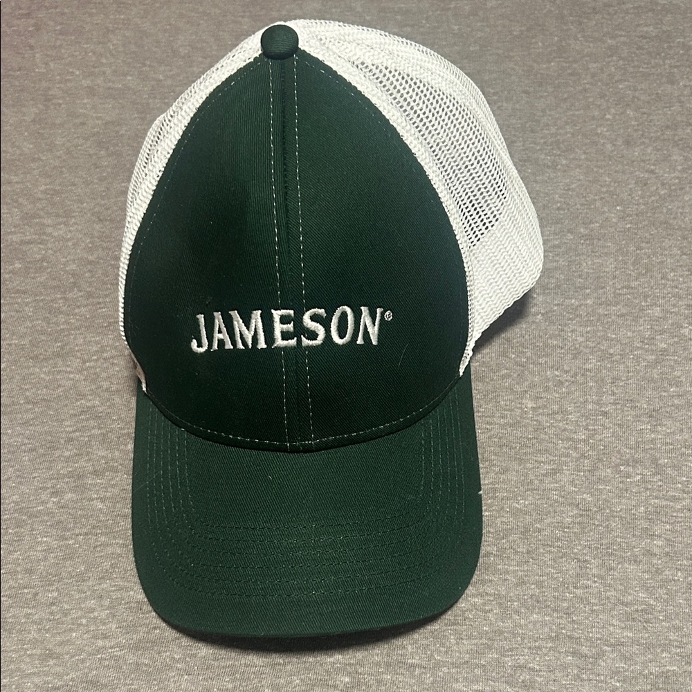 Green and White Trucker Hat